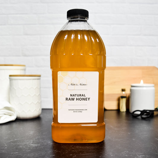 Nate's Nectar 5 lb Raw Honey