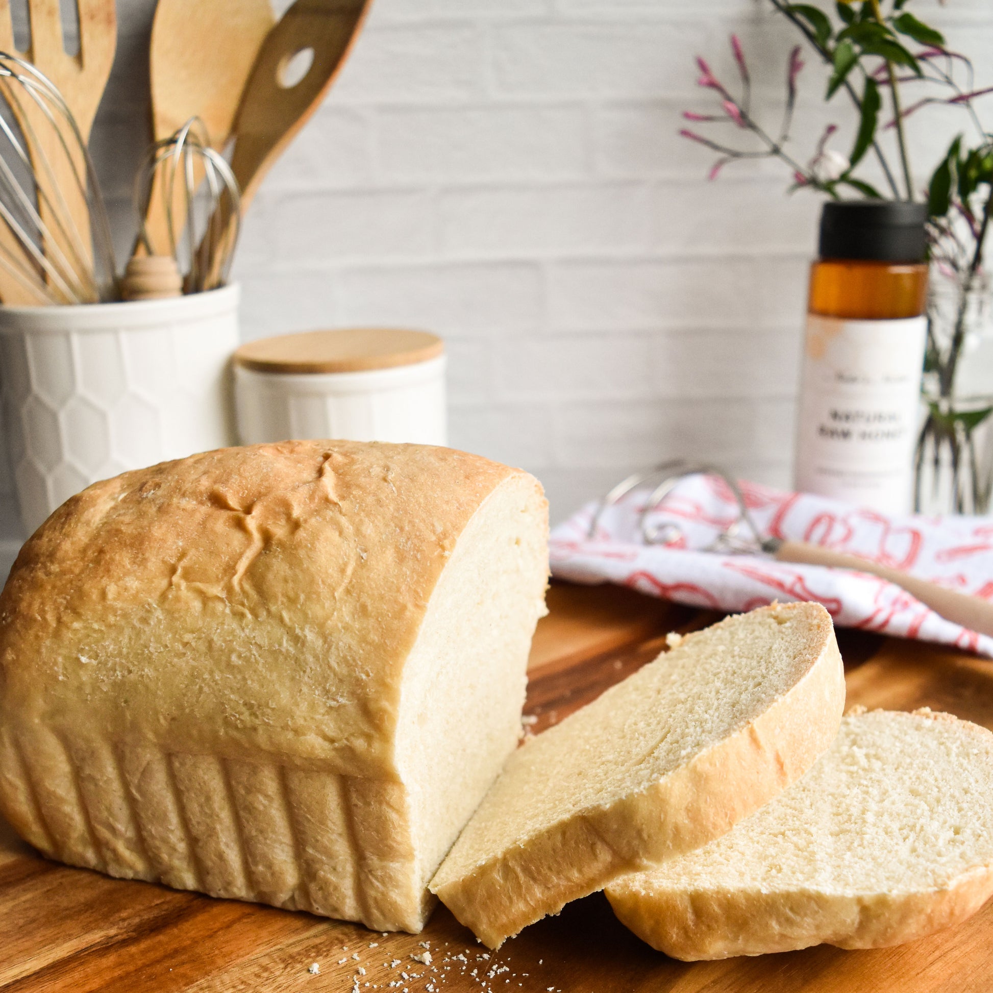 Nate's Nectar Natural Raw Honey, 1 lb squeeze bottle, raw honey on bread, honey to make bread