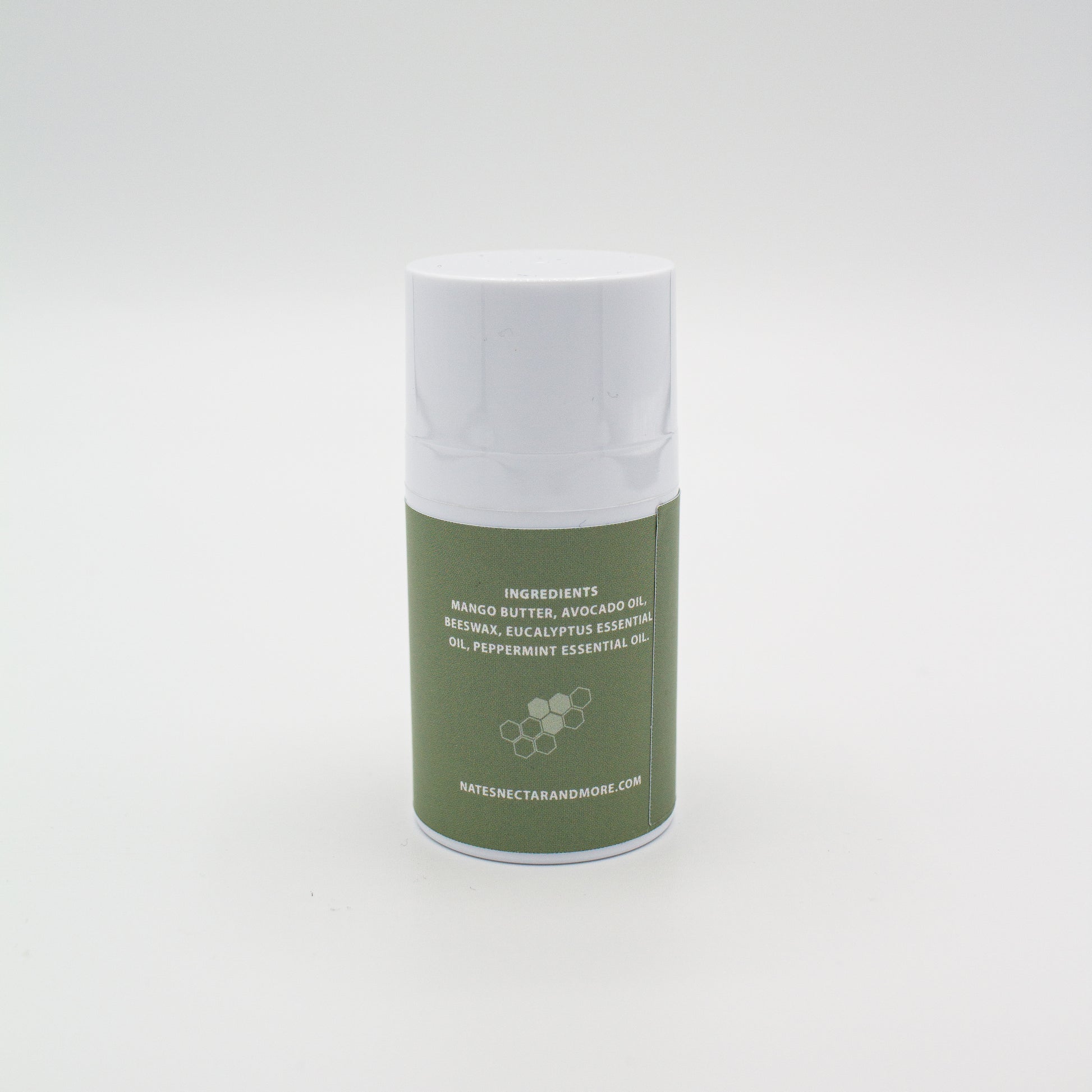Eucalyptus Peppermint Beeswax Body Butter, Hand Poured, Beeswax Skin Care, 2 oz and 1 oz body sticks