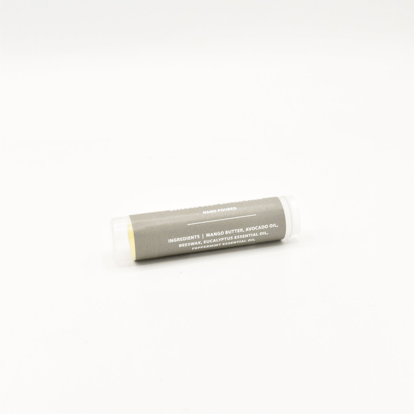 Eucalyptus peppermint body butter stick for easy, mess-free moisturizing