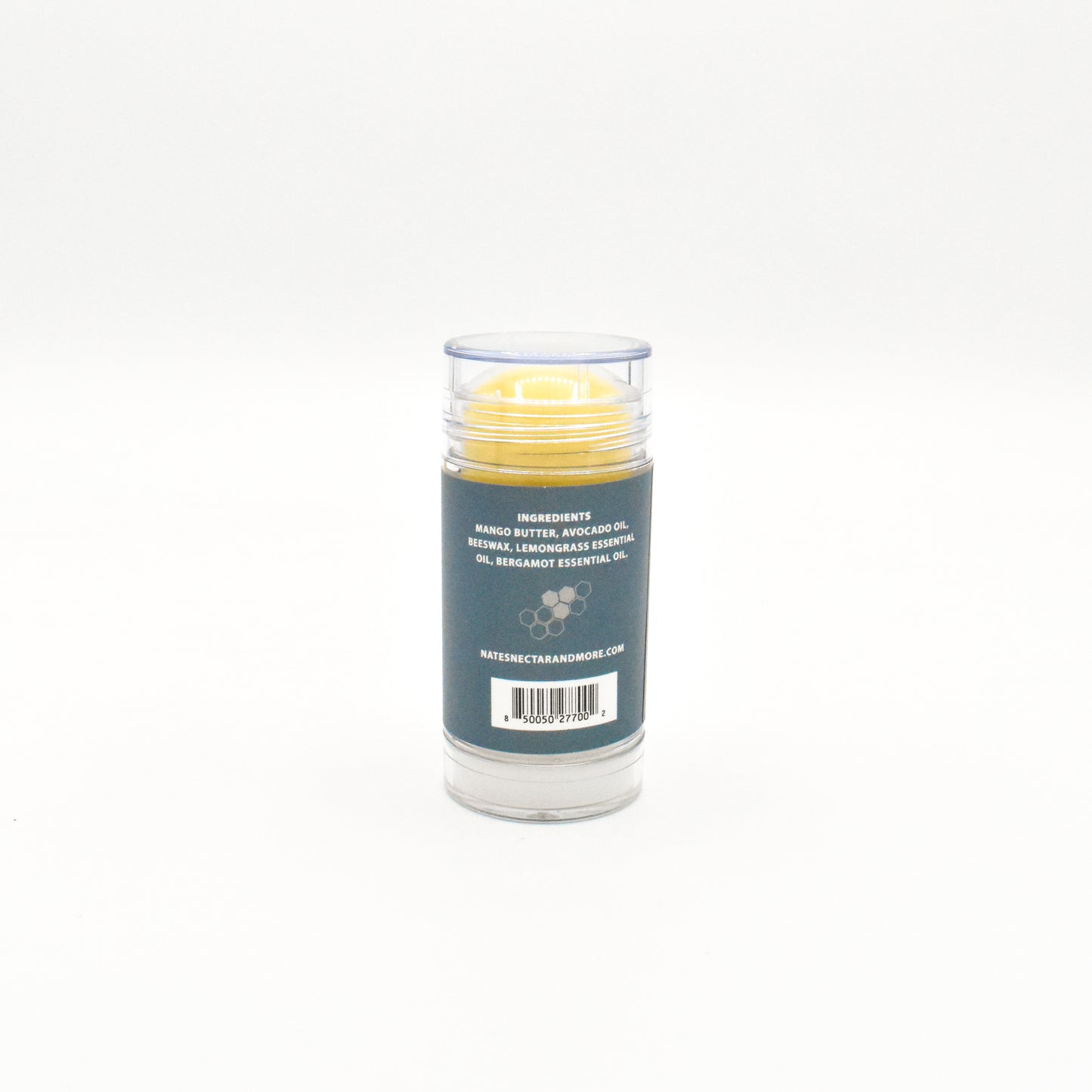 Lemongrass Bergamot Beeswax Body Butter, Nate's Nectar Beeswax Skin Care, Hand Poured, 1 oz and Body Butter