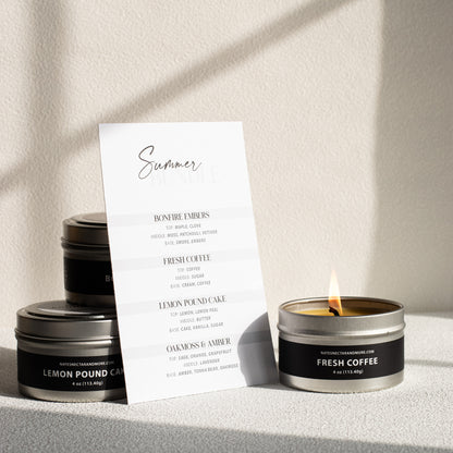 Seasonal Candle Subscription